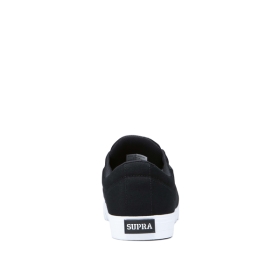 Dámské Nízké Boty Supra STACKS II VULC Černé/Černé/Bílé | CZ-84429